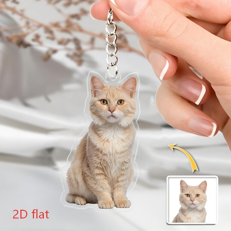 개인 맞춤형 아크릴 키체인, 초상화, 반려동물, 가족  - Pet Portrait Custom 리뷰 및 가격